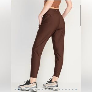 Old Navy High-Waisted PowerSoft Zip Jogger Pants for Women